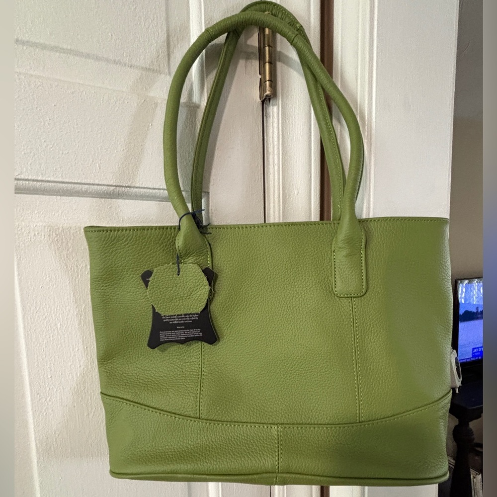 Stylish Green Tote Bag